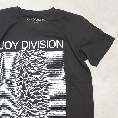 【MUSIC TEE】 JOY DIVISION 'UNKNOWN PLEASURE' "Black"※ネコポス可