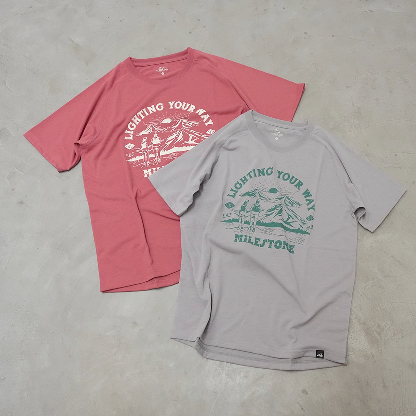 【milestone】マイルストーン unisex milestone Original T-Shirt Canvas "National Park" "2Color" ※ネコポス可