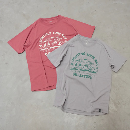 【milestone】マイルストーン unisex milestone Original T-Shirt Canvas "National Park" "2Color" ※ネコポス可