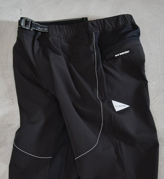 【and wander】アンドワンダー men's tech pants "2Color"