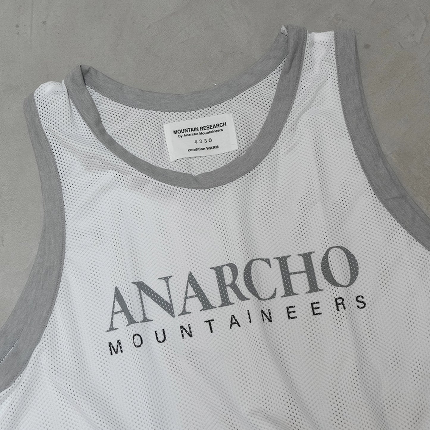 【Mountain Research】マウンテンリサーチ Mesh Tank Top "2Color" ※ネコポス可