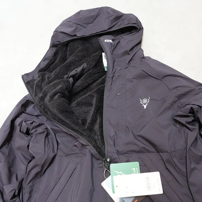 【South2 West8】サウスツーウエストエイト 〈SOUTH2 WEST8〉x〈FOXFIRE〉Mid Layer Insulation Parka "Black"