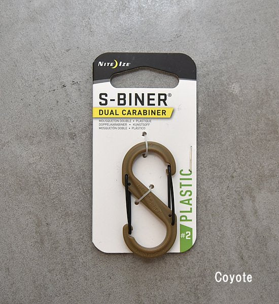 【NITE IZE】ナイトアイズ S-Biner Plastic #2 "2Color" ※ネコポス可