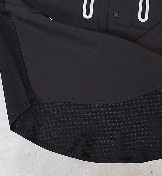 【and wander】アンドワンダー men's tech short sleeve shirt "2Color"
