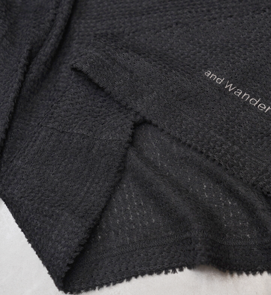 【and wander】アンドワンダー women's alpha direct hoodie 2 "2Color"