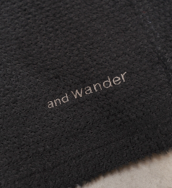 【and wander】アンドワンダー men's alpha direct hoodie 2 "2Color"