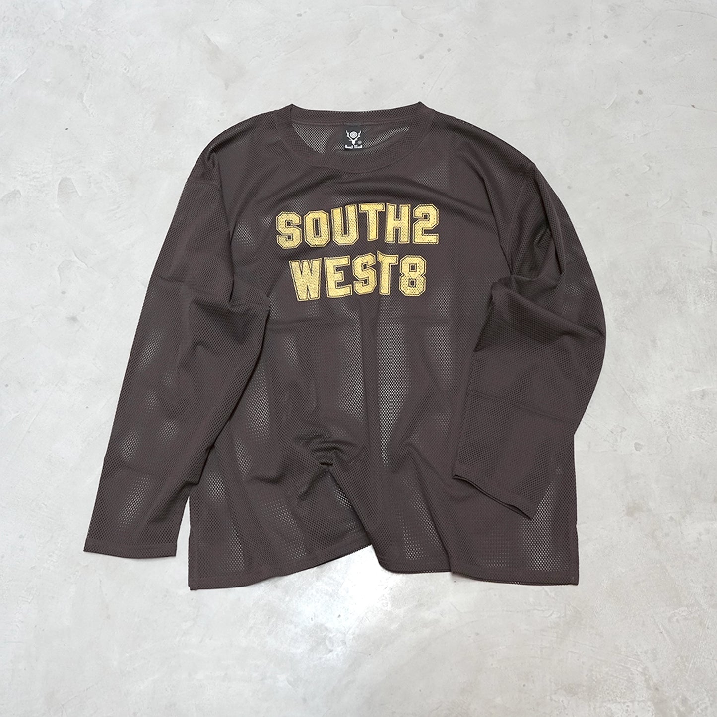 【South2 West8】サウスツーウエストエイト men's  L/S Crew Neck Shirt - Knit Mesh/S2W8 "3Color" ※ネコポス可