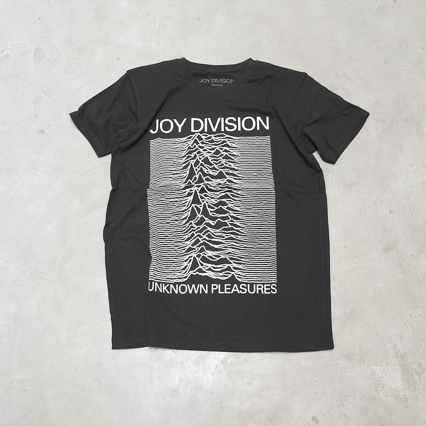 【MUSIC TEE】 JOY DIVISION 'UNKNOWN PLEASURE' "Black"※ネコポス可