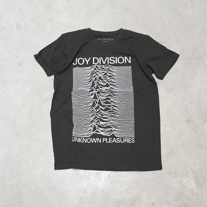 【MUSIC TEE】 JOY DIVISION 'UNKNOWN PLEASURE' "Black"※ネコポス可