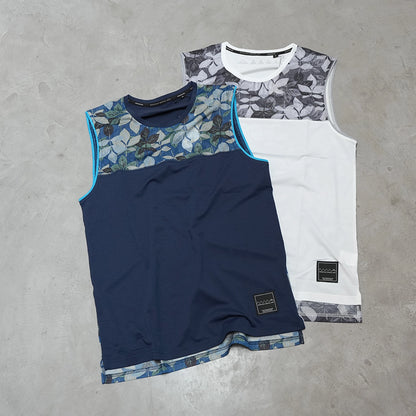 【Mountain Martial Arts】マウンテンマーシャルアーツ unisex MMA Aloha Mesh Panel Sleeve-less "2Color" ※ネコポス可