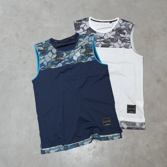 【Mountain Martial Arts】マウンテンマーシャルアーツ unisex MMA Aloha Mesh Panel Sleeve-less "2Color" ※ネコポス可
