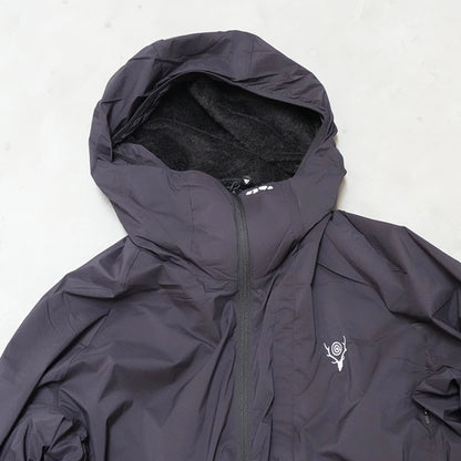 【South2 West8】サウスツーウエストエイト 〈SOUTH2 WEST8〉x〈FOXFIRE〉Mid Layer Insulation Parka "Black"