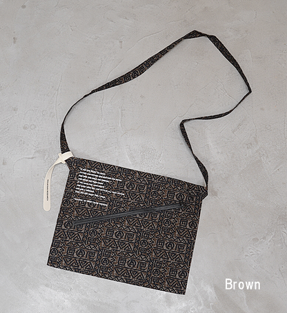 【Mountain Research】マウンテンリサーチ Batik Sacoche ”2Color”