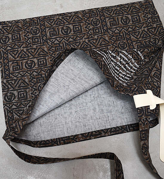 【Mountain Research】マウンテンリサーチ Batik Sacoche ”2Color”