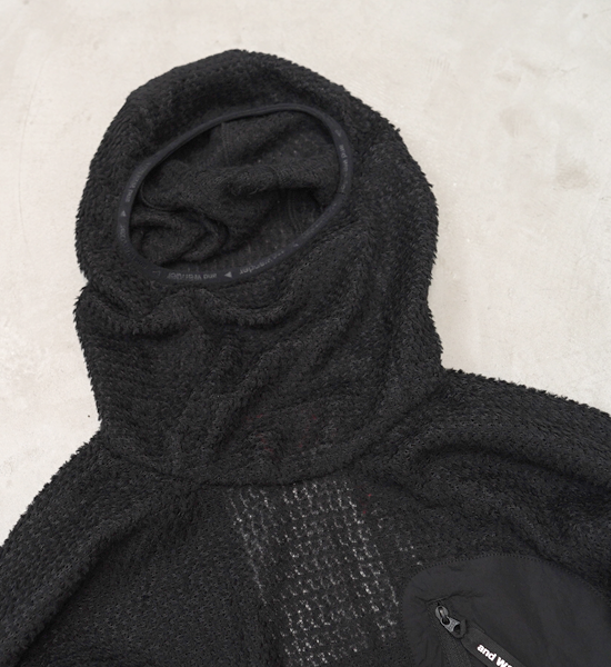 【and wander】アンドワンダー men's alpha direct hoodie 2 "2Color"