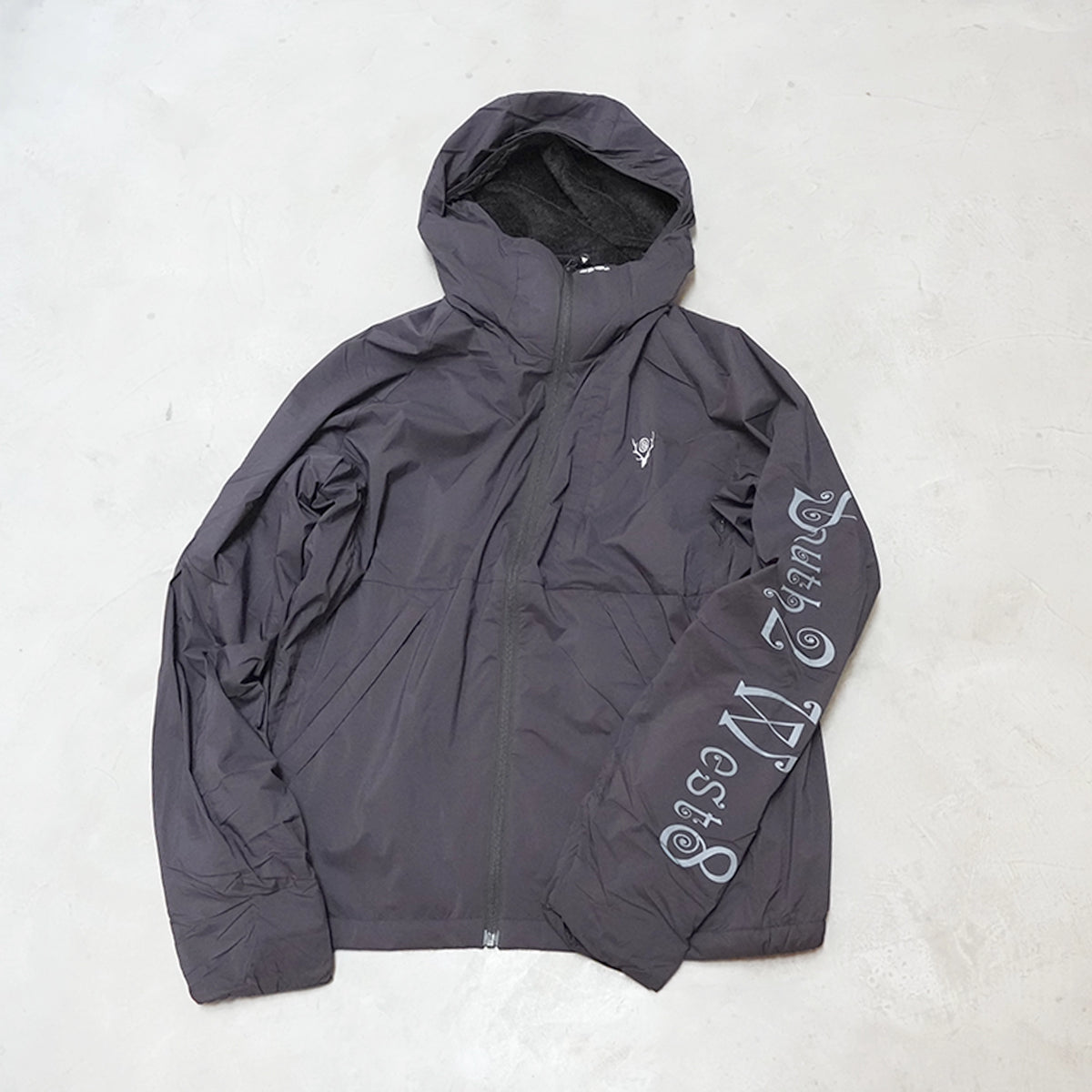 【South2 West8】サウスツーウエストエイト 〈SOUTH2 WEST8〉x〈FOXFIRE〉Mid Layer Insulation Parka "Black"