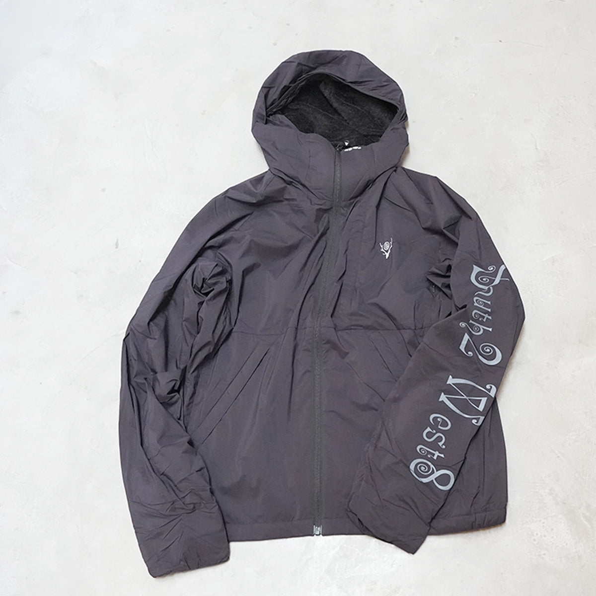 【South2 West8】サウスツーウエストエイト 〈SOUTH2 WEST8〉x〈FOXFIRE〉Mid Layer Insulation Parka "Black"