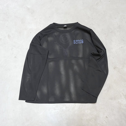 【South2 West8】サウスツーウエストエイト men's  L/S Crew Neck Shirt - Knit Mesh/S2W8 "3Color" ※ネコポス可
