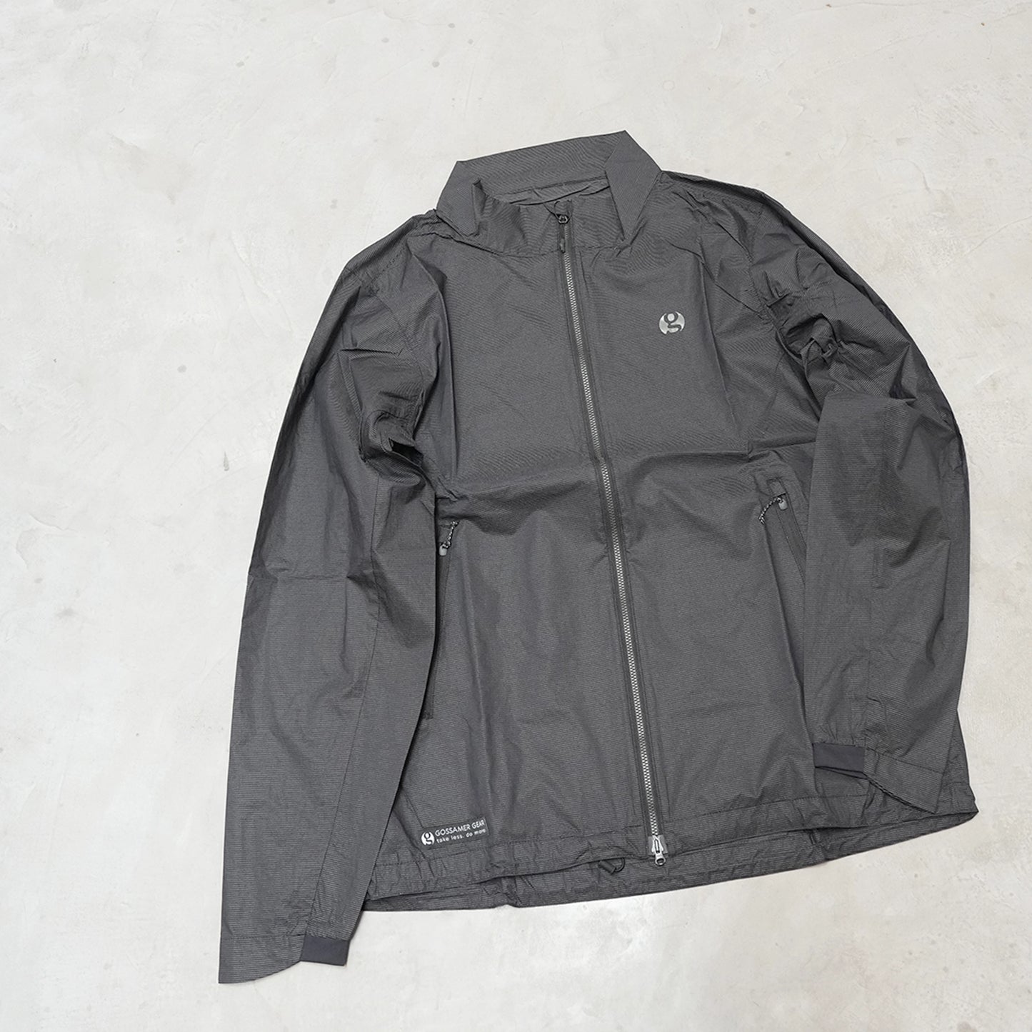 【Gossamer Gear】ゴッサマーギア unisex GG Hoodless Jacket with Dyneema "Black"