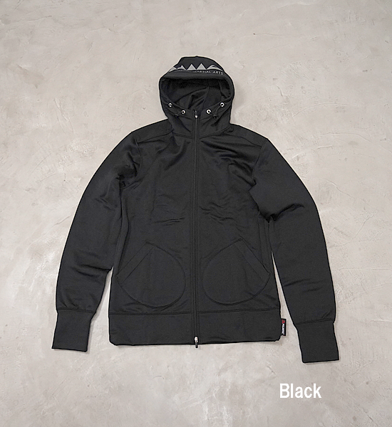 【Mountain Martial Arts】マウンテンマーシャルアーツ unisex MMA POLARTEC PS Zip Hoodie V2 “Black”