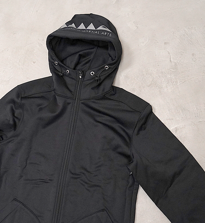 【Mountain Martial Arts】マウンテンマーシャルアーツ unisex MMA POLARTEC PS Zip Hoodie V2 “Black”