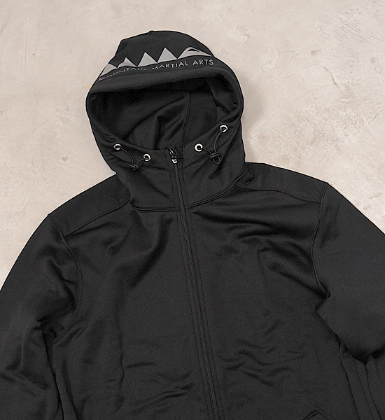 【Mountain Martial Arts】マウンテンマーシャルアーツ unisex MMA POLARTEC PS Zip Hoodie V2 “Black”