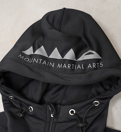 【Mountain Martial Arts】マウンテンマーシャルアーツ unisex MMA POLARTEC PS Zip Hoodie V2 “Black”