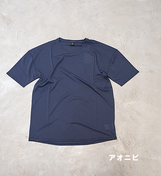 【凌 しのぎ】AXESQUIN ウロコシャツ 半袖 "3Color"