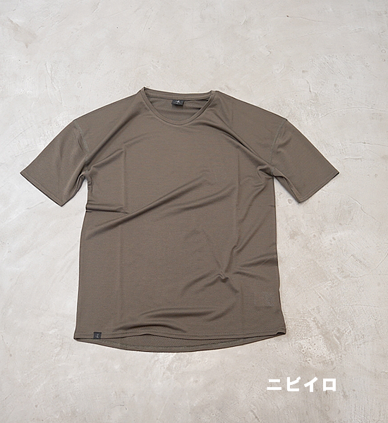【凌 しのぎ】AXESQUIN ウロコシャツ 半袖 "3Color"