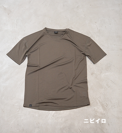 【凌 しのぎ】AXESQUIN ウロコシャツ 半袖 "3Color"