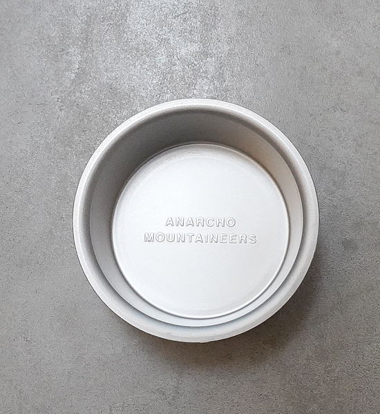 【Anarcho Cups】アナルコカップ Mini Plate "Steel Gray"