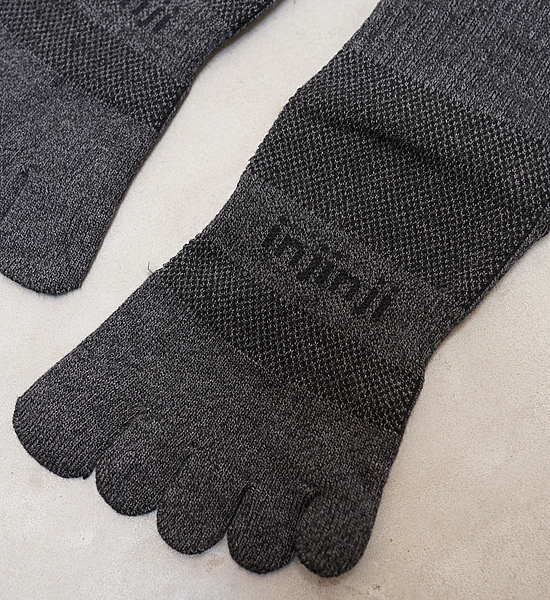 【injinji】インジンジ women's Trail Midweight Crew "4Color" ※ネコポス可