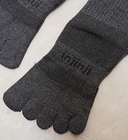 【injinji】インジンジ women's Trail Midweight Crew "4Color" ※ネコポス可