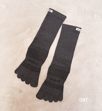 【injinji】インジンジ women's Trail Midweight Crew "4Color" ※ネコポス可
