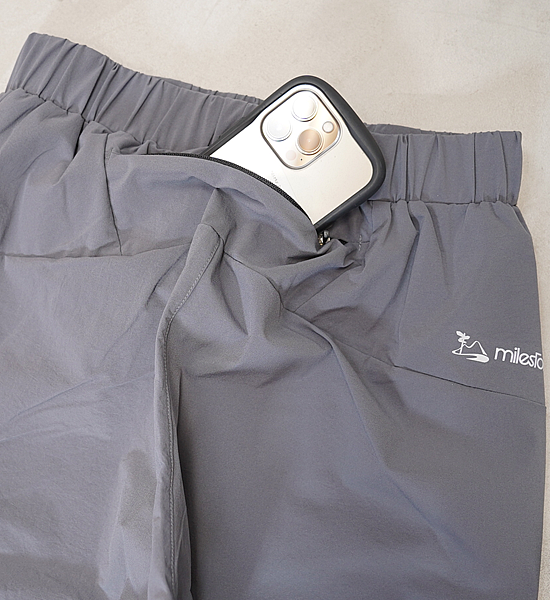 【milestone】マイルストーン unisex Natty Long Pants 2.0 "2Color" ※ネコポス可
