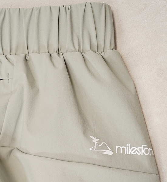 【milestone】マイルストーン unisex Natty Long Pants 2.0 "2Color" ※ネコポス可
