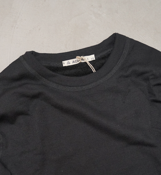 【ACLIMA】アクリマ men's WoolTerry Crewneck "2Color"