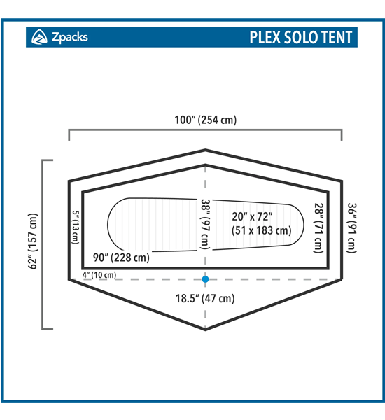 【Zpacks】ゼットパックス Plex Solo Classic Tent "3Color"