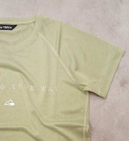 【milestone】マイルストーン unisex Doo Bop T-shirts "6Color" ※ネコポス可