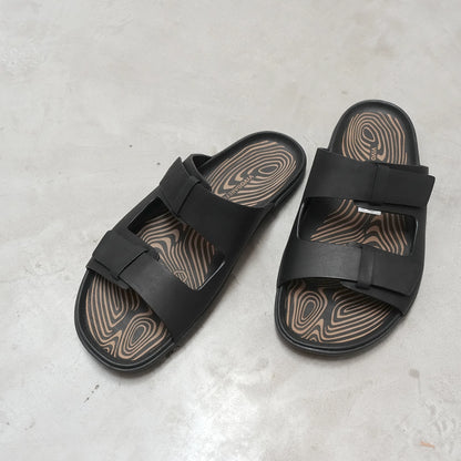 【VIVOBAREFOOT】ヴィヴォ ベアフット men's Sensus Yin Slide "Obsidian"