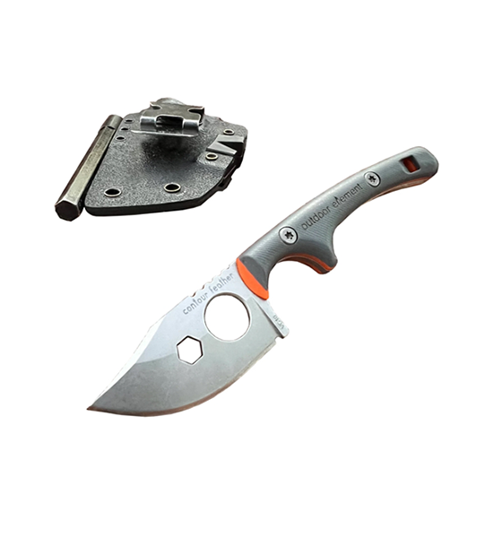 【outdoor element】アウトドアエレメント Contour Feather Knife ※ネコポス可