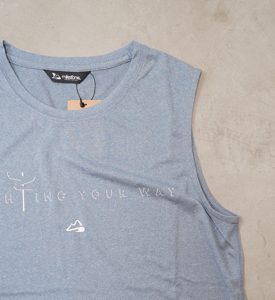 【milestone】マイルストーン Doo-Bop Sleeveless T-Shirt "7Color" ※ネコポス可