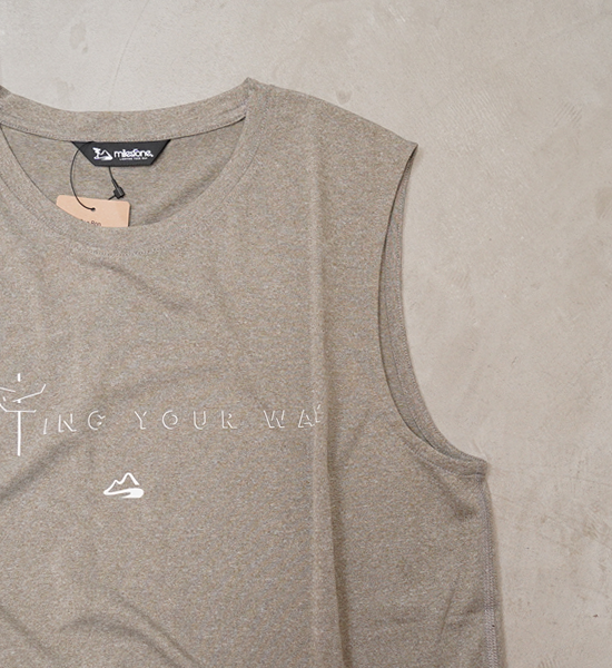 【milestone】マイルストーン Doo-Bop Sleeveless T-Shirt "7Color" ※ネコポス可
