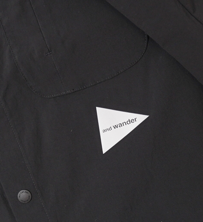 【and wander】アンドワンダー women's fleece base LS shirt "2Color"