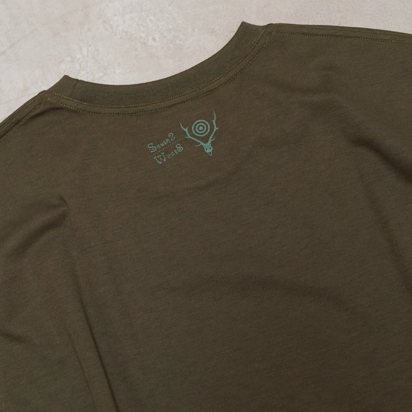 【South2 West8】サウスツーウエストエイト men's S/S Crew Neck Tee - Maze "2Color" ※ネコポス可