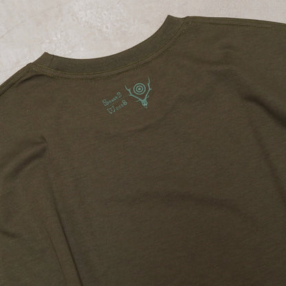 【South2 West8】サウスツーウエストエイト men's S/S Crew Neck Tee - Maze "2Color" ※ネコポス可