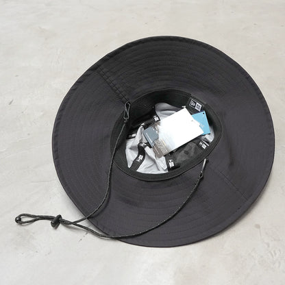 【NEW ERA OUTDOOR】ニューエラアウトドア Adventure Wide Brim 15D 3L Nylon  "Black" ※ネコポス可