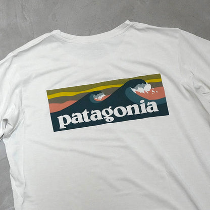 【patagonia】パタゴニア women's Capilene Cool Daily Shirt (Boardshort Logo) ※ネコポス可