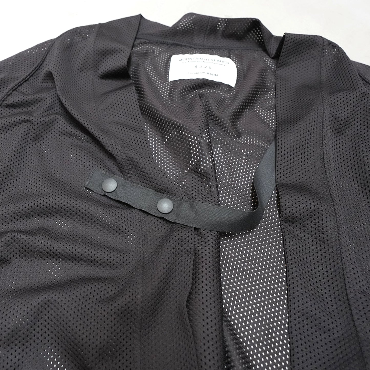 【Mountain Research】マウンテンリサーチ Mesh Kurt "BLack"
