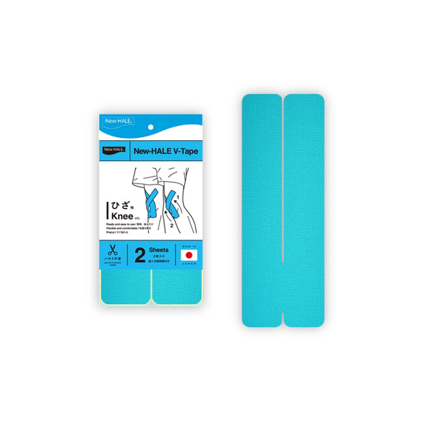 【New-HALE】ニューハレ New-HALE V-Tape 2枚入り "4Color" ※ネコポス可